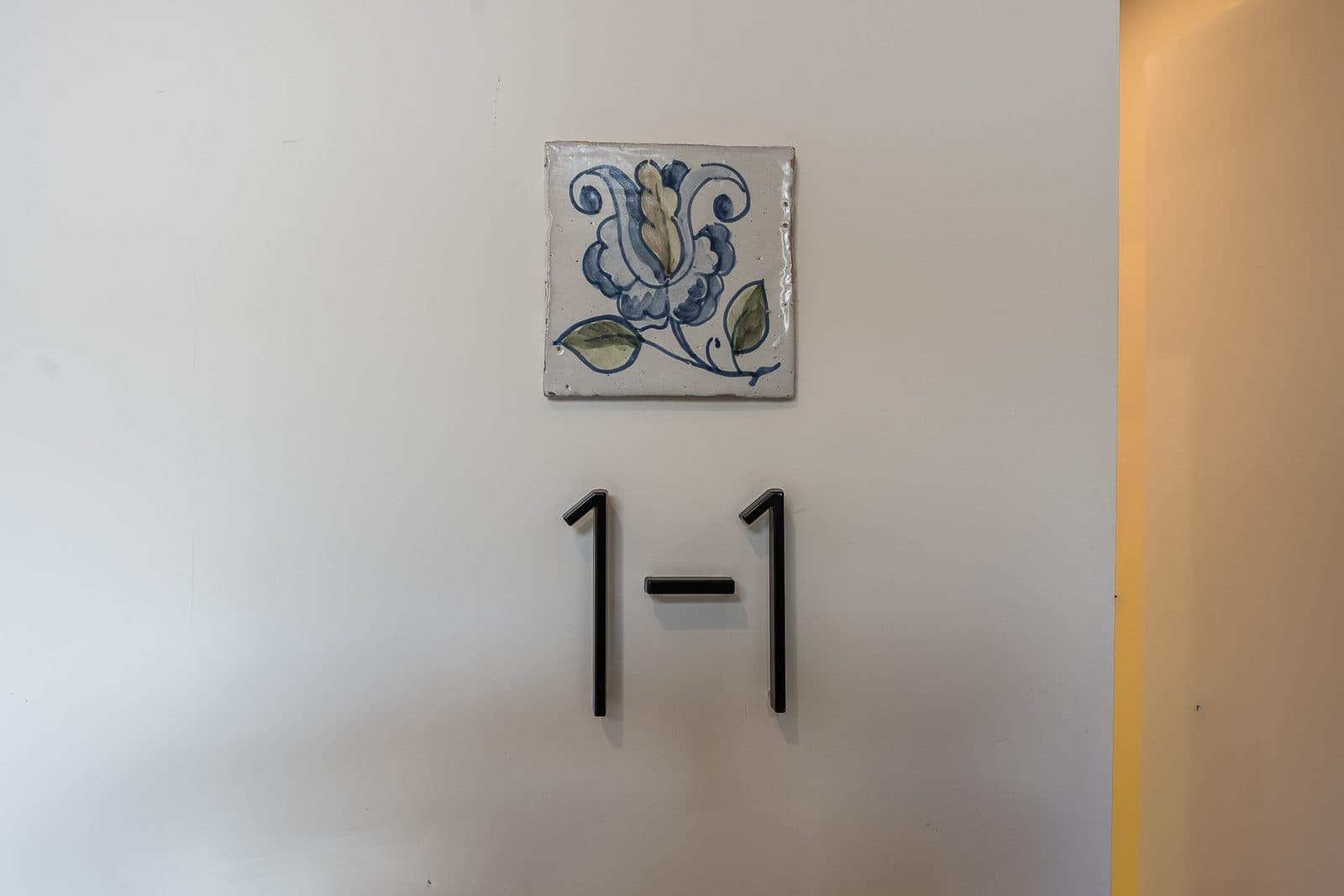 Señalización de apartamento