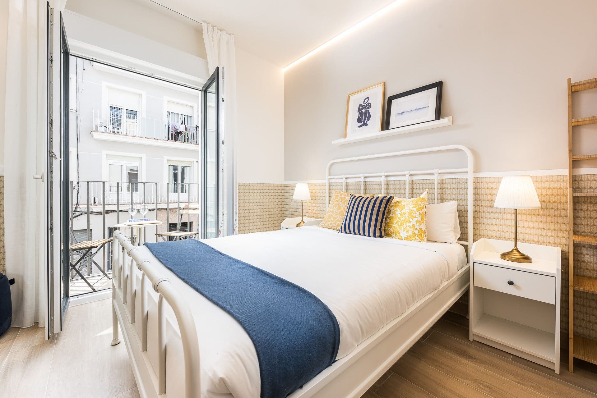 Dormitorio de un apartamento