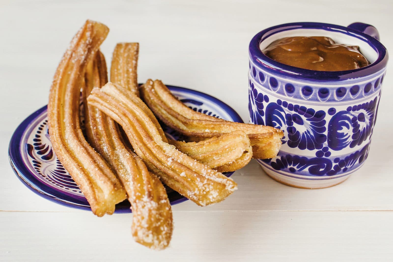 Churros con chocolate